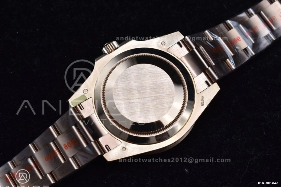 SS 864 ARF Edition II 1:1 CHS GMT Master New RG on SH3285 Bracelet 126715 CHNR 904L WrinkleFree Best 0325